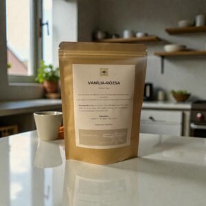 Fehér tea vanília rózsa – Vanília rózsa szálas tea